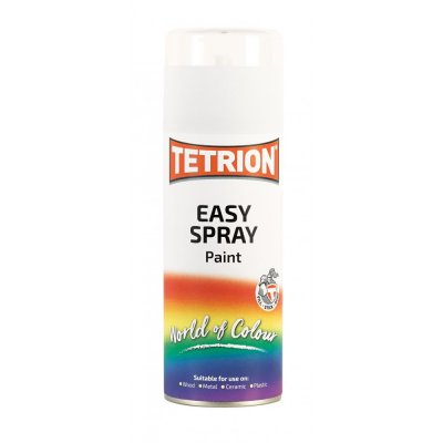 Tetrion Easy Spray Paint 400ml > Colour - Matt White