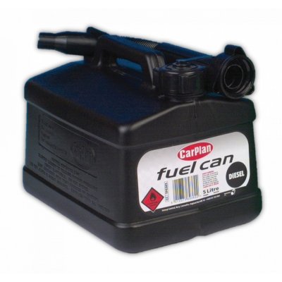 CarPlan Diesel Fuel Can Black 5L