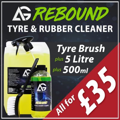 Autoglanz Rebound Tyre & Rubber Cleaner - Special Offer