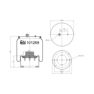 Febi Bilstein Air Spring 101269