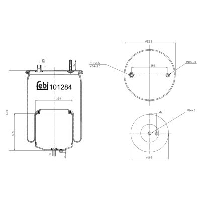 Febi Bilstein Air Spring 101284