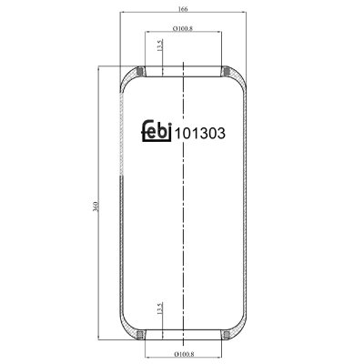 Febi Bilstein Air Spring 101303