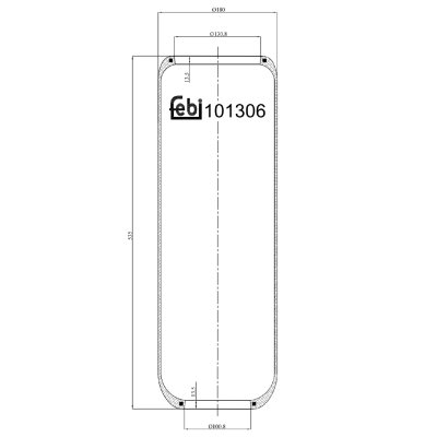 Febi Bilstein Air Spring 101306