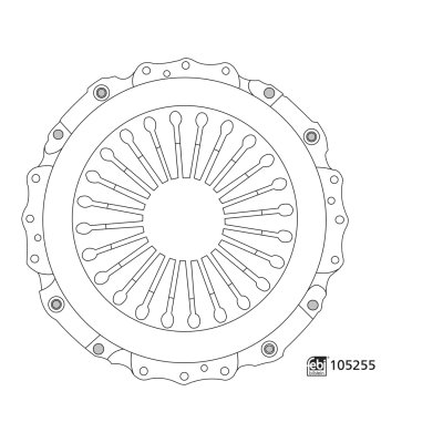 Febi Bilstein Clutch Cover 105255