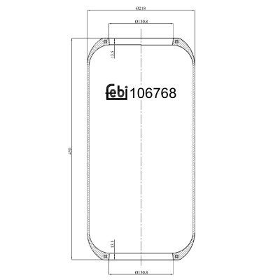 Febi Bilstein Air Spring 106768