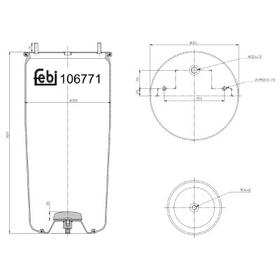 Febi Bilstein Air Spring 106771