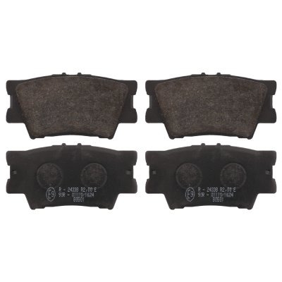 Febi Bilstein Brake Pad Set 16651