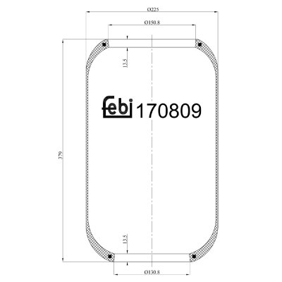 Febi Bilstein Air Spring 170809