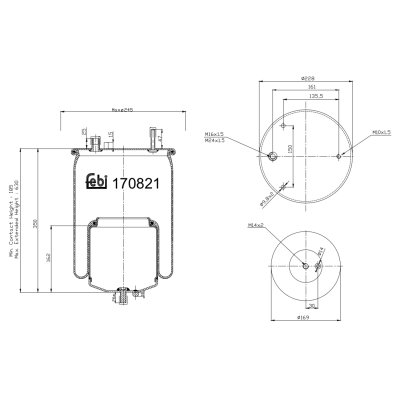 Febi Bilstein Air Spring 170821