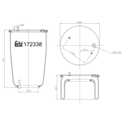 Febi Bilstein Air Spring 172338