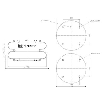 Febi Bilstein Air Spring 176523