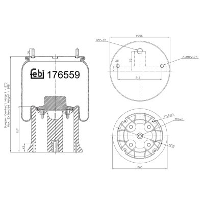 Febi Bilstein Air Spring 176559