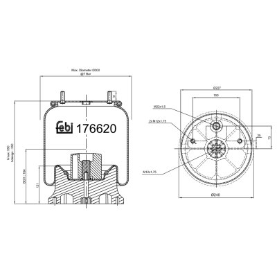 Febi Bilstein Air Spring 176620