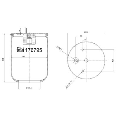 Febi Bilstein Air Spring 176795