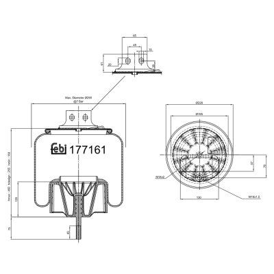 Febi Bilstein Air Spring 177161