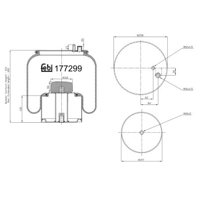 Febi Bilstein Air Spring 177299