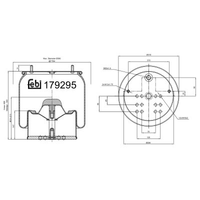 Febi Bilstein Air Spring 179295