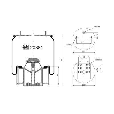 Febi Bilstein Air Spring 20381