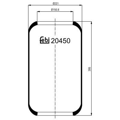 Febi Bilstein Air Spring 20450