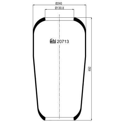 Febi Bilstein Air Spring 20713