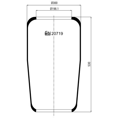 Febi Bilstein Air Spring 20719