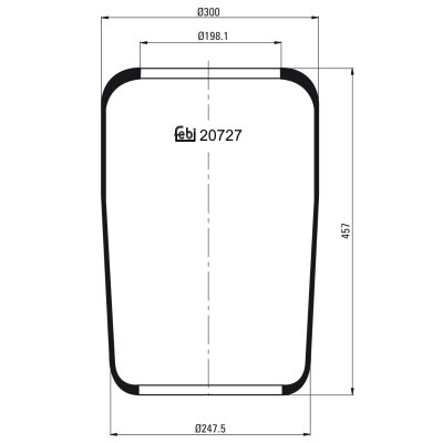 Febi Bilstein Air Spring 20727