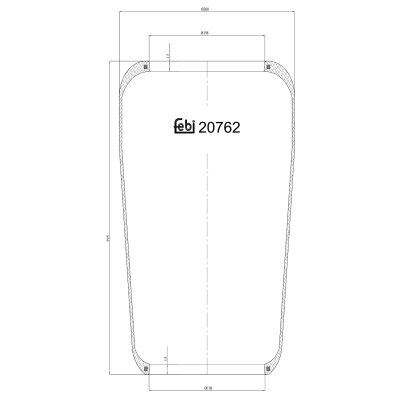 Febi Bilstein Air Spring 20762