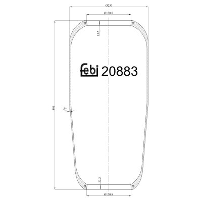 Febi Bilstein Air Spring 20883