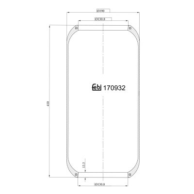 Febi Bilstein Air Spring 20921