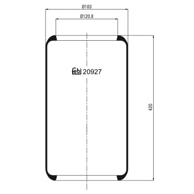 Febi Bilstein Air Spring 20927