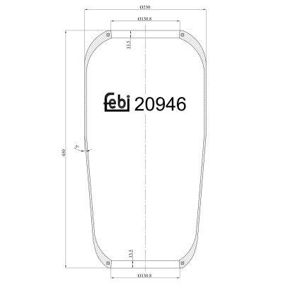 Febi Bilstein Air Spring 20946
