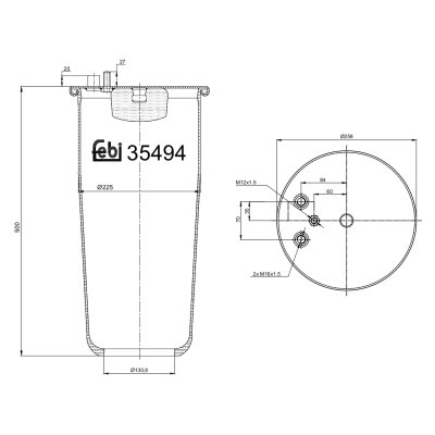 Febi Bilstein Air Spring 35494