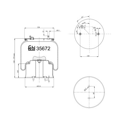 Febi Bilstein Air Spring 35672