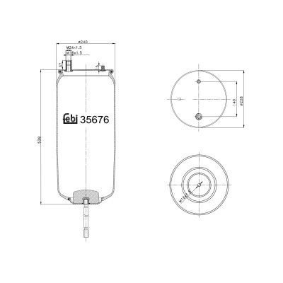 Febi Bilstein Air Spring 35676