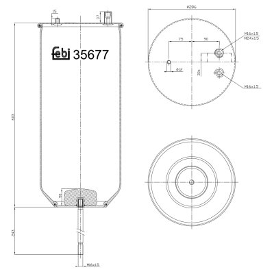Febi Bilstein Air Spring 35677