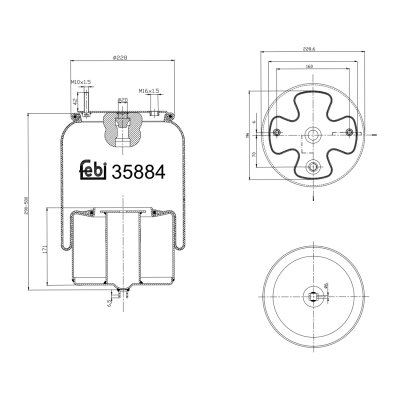 Febi Bilstein Air Spring 35884