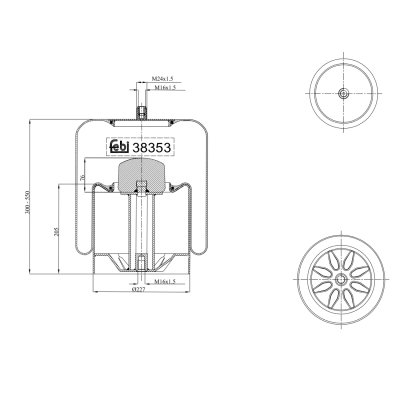 Febi Bilstein Air Spring 38353