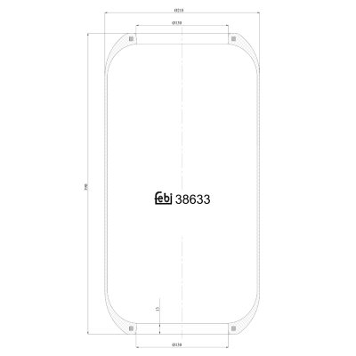 Febi Bilstein Air Spring 38633