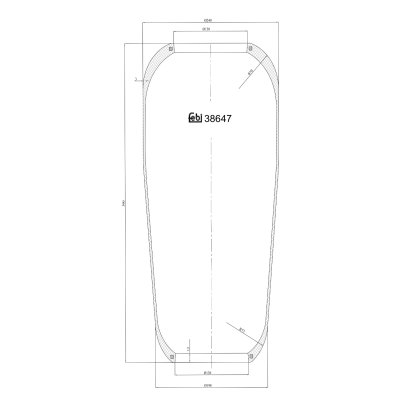 Febi Bilstein Air Spring 38647