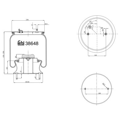 Febi Bilstein Air Spring 38648