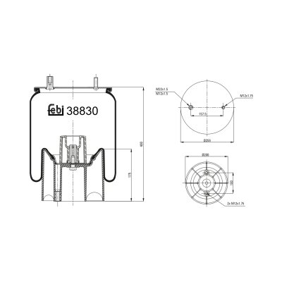 Febi Bilstein Air Spring 38830