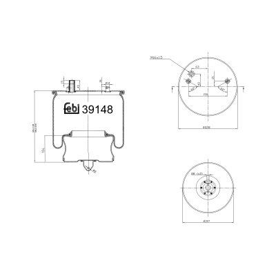 Febi Bilstein Air Spring 39148