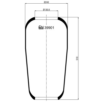 Febi Bilstein Air Spring 39901