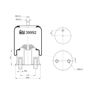 Febi Bilstein Air Spring 39992