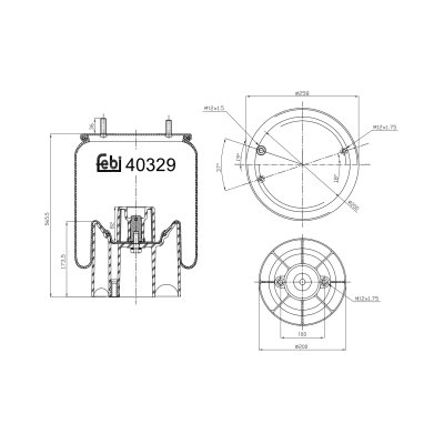 Febi Bilstein Air Spring 40329