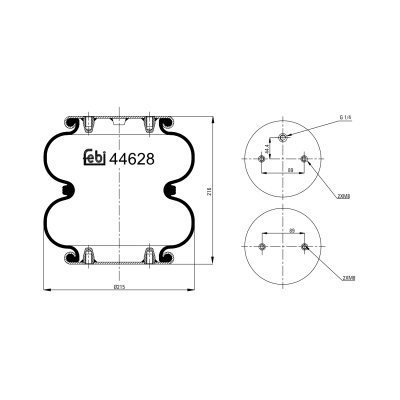 Febi Bilstein Air Spring 44628