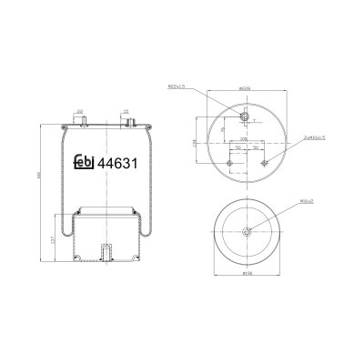 Febi Bilstein Air Spring 44631