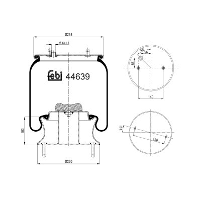 Febi Bilstein Air Spring 44639