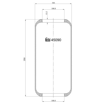 Febi Bilstein Air Spring 45090