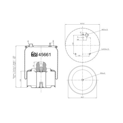 Febi Bilstein Air Spring 45661